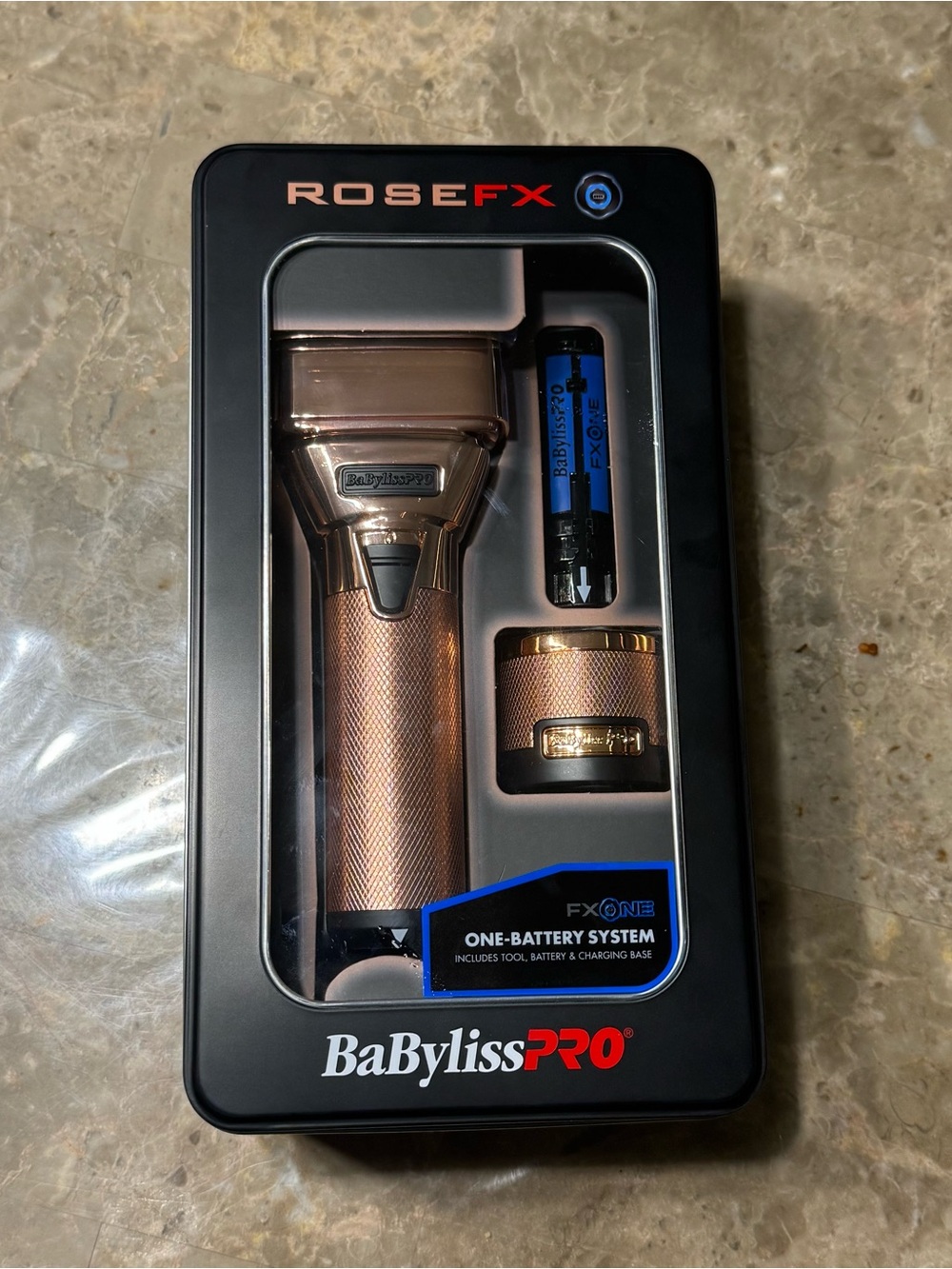 BaBylissPRO ROSEFX Cordless Trimmer in Rose Gold